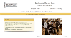 Desktop Screenshot of professionalbarbershop.com